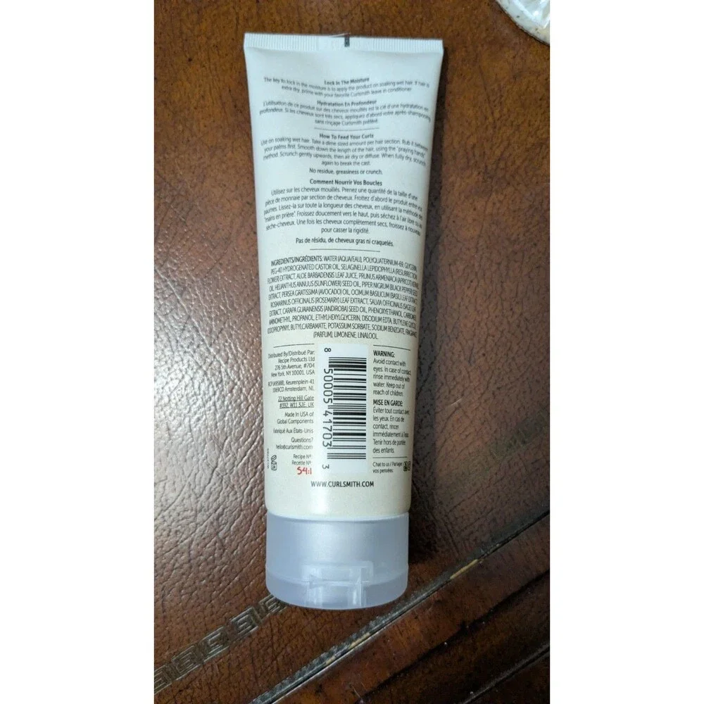 CURLSMITH In-Shower Style Fixer Anti-Frizz Styling Gel Curly Girl Method 8oz